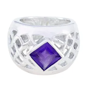 Riyo Comely Gems Amethyst 925 Sterling Silver Ring Catholic Jewelry