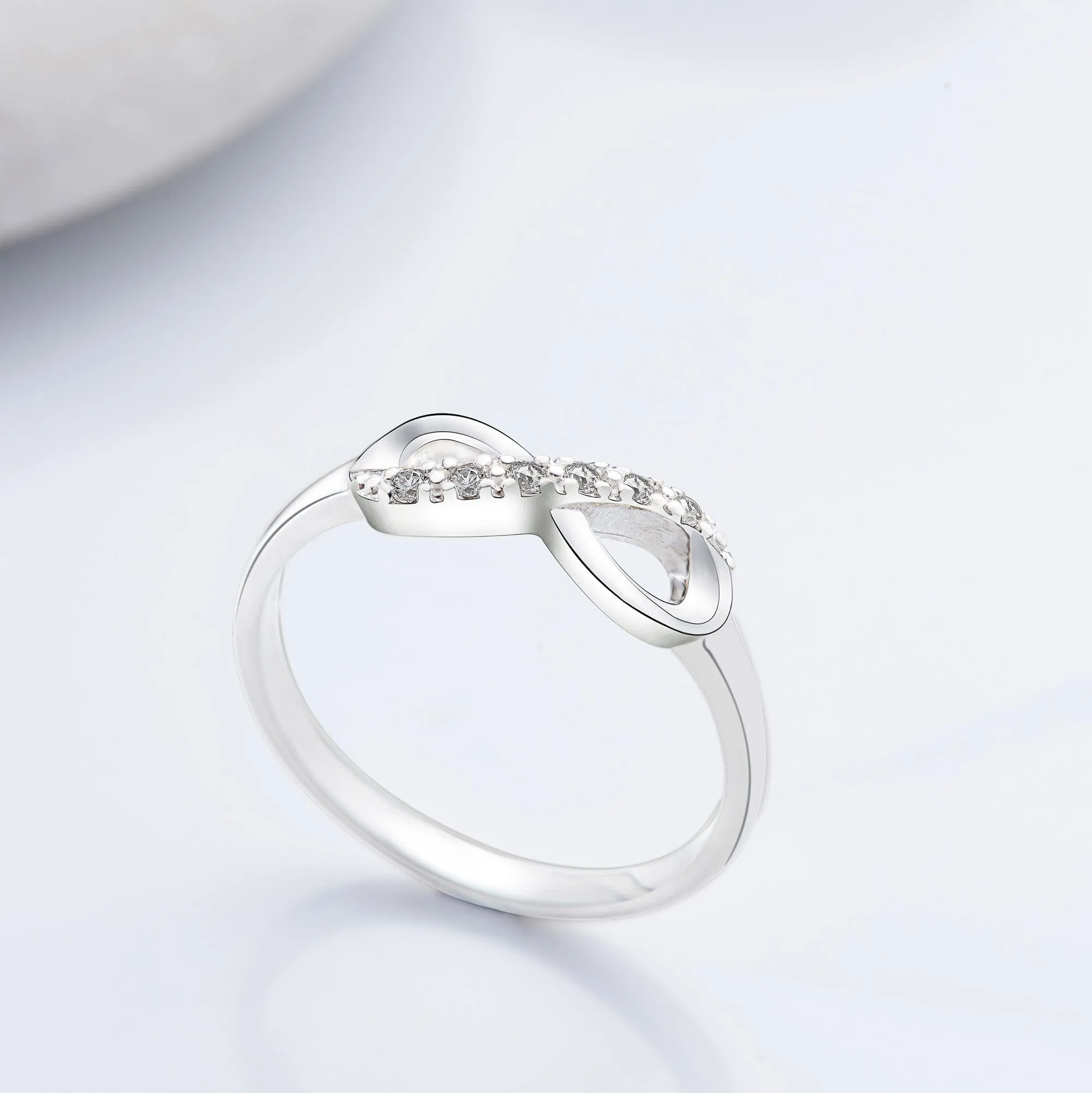 Sterling Silver Infinity Ring