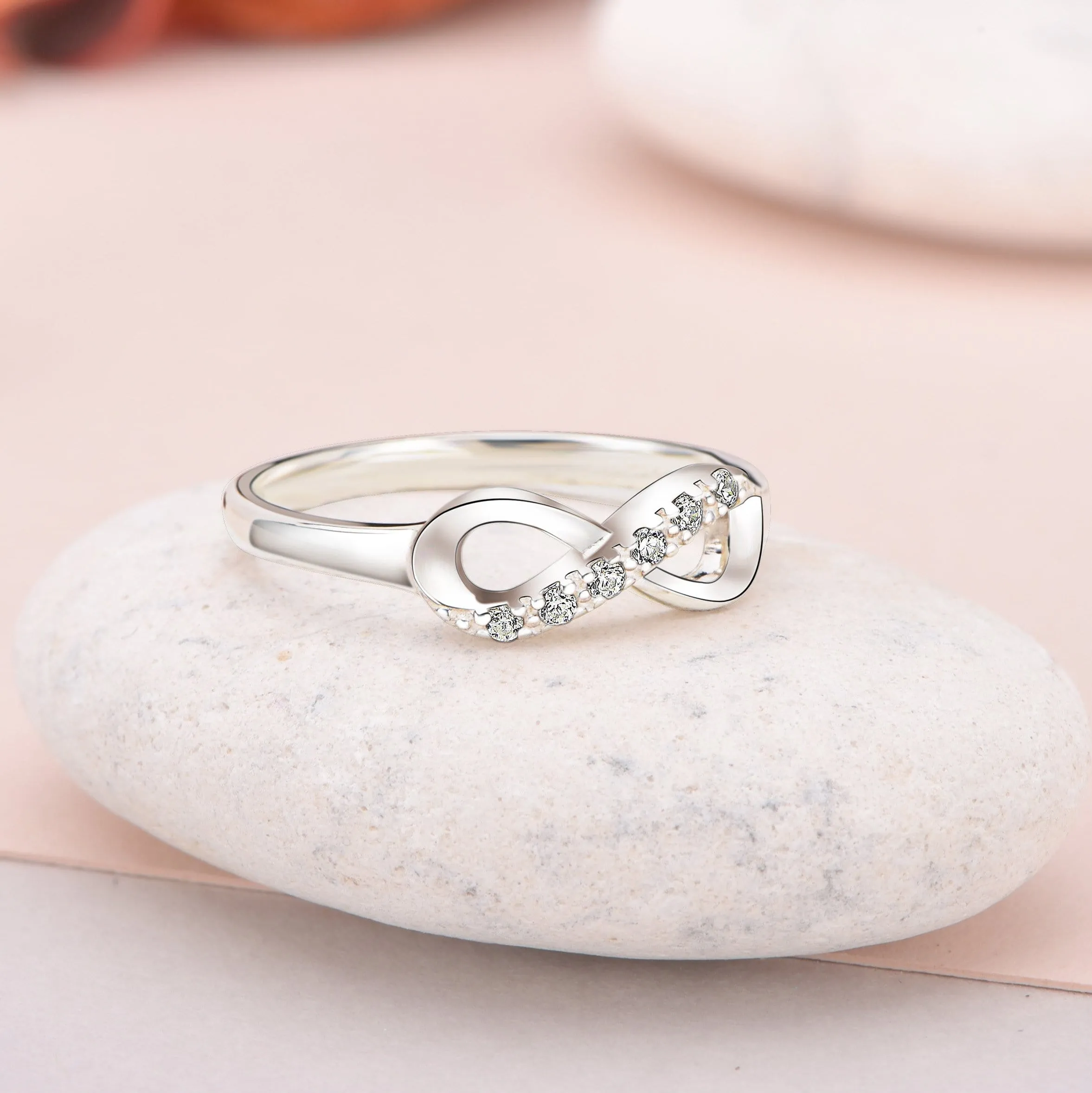 Sterling Silver Infinity Ring