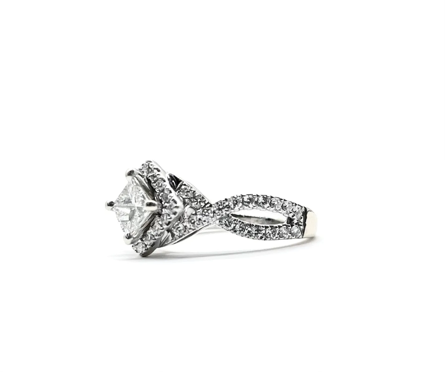 The Leo 1ctw Diamond Split Ring