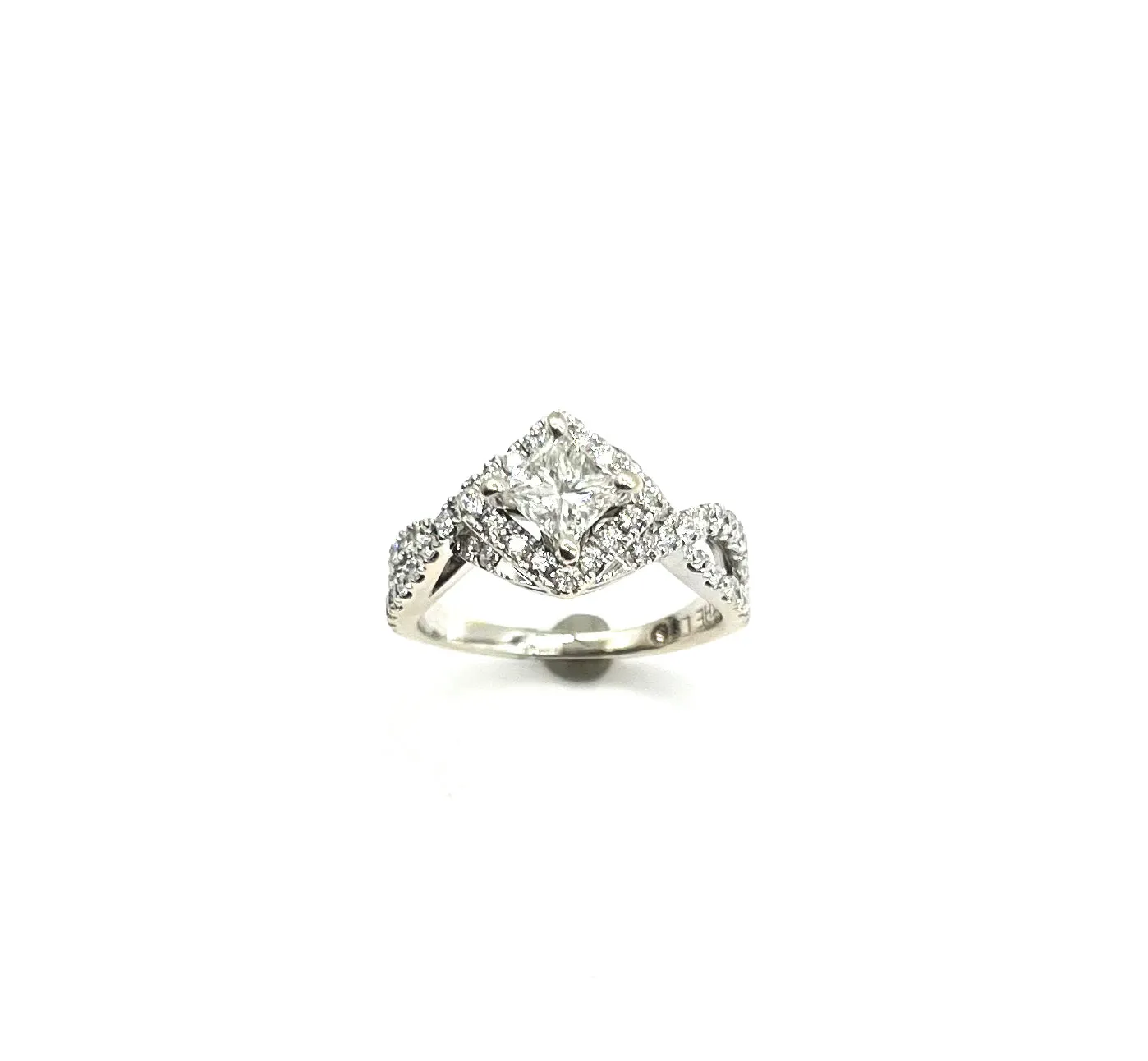 The Leo 1ctw Diamond Split Ring