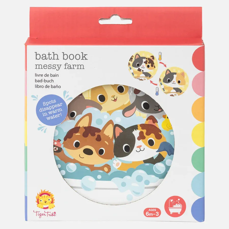 Tiger Tribe Bath Book - Messy Farm