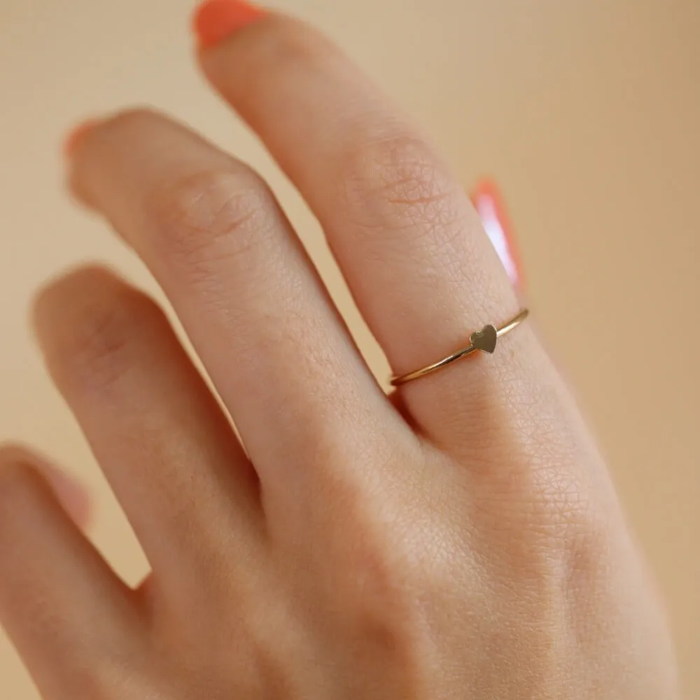 Tiny Heart Ring