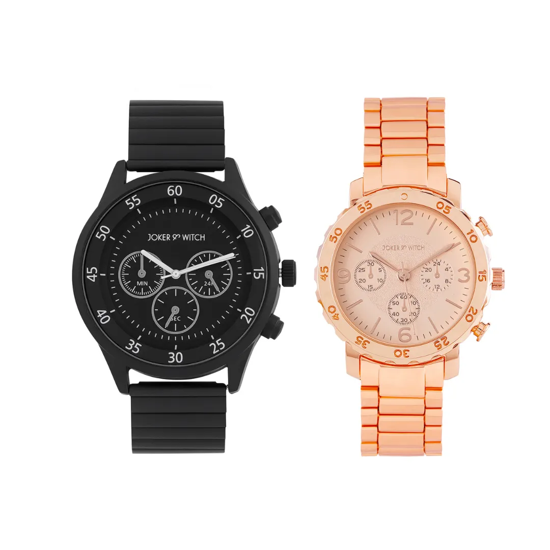 Tony and Maria Couple Watches