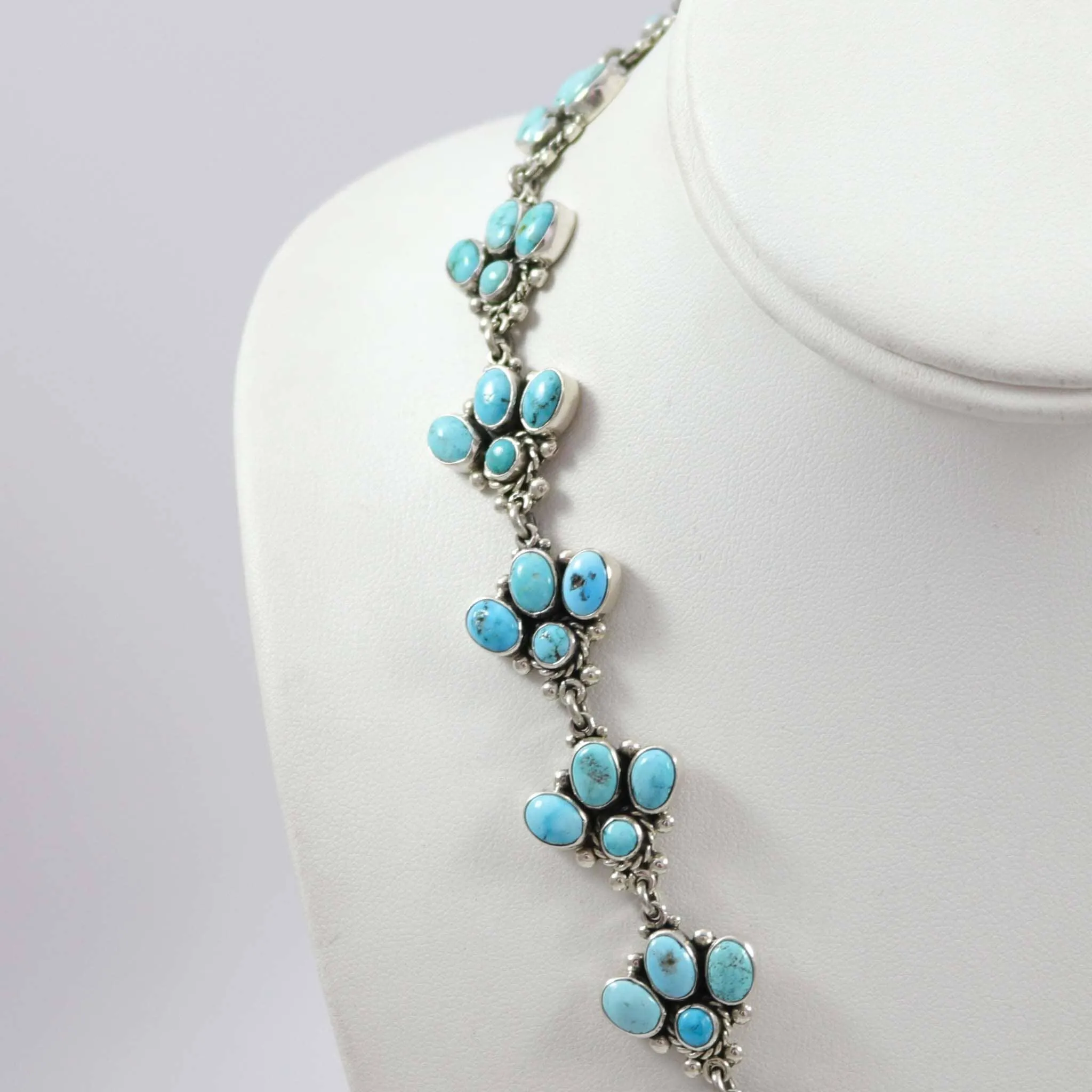 Turquoise Squash Blossom Necklace