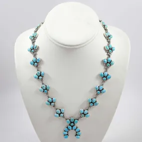 Turquoise Squash Blossom Necklace