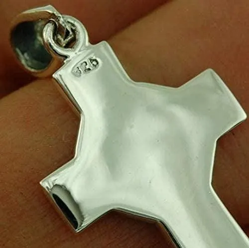 Viking Pendant Celtic 925 Silver Cross handmade