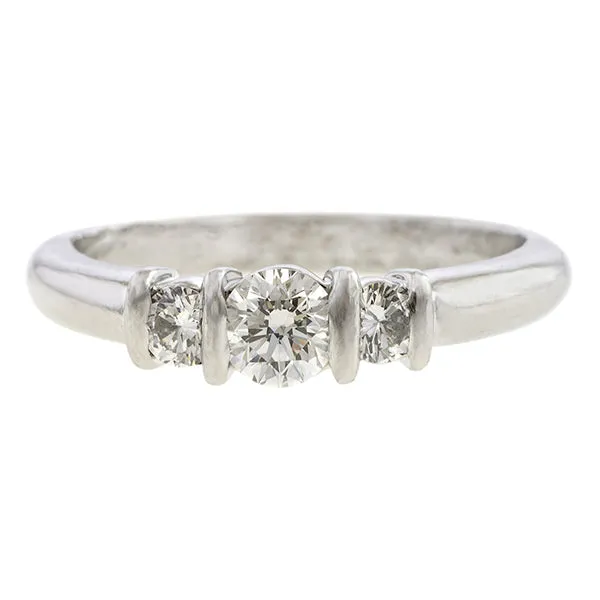 Vintage Kwiat Three Diamond Ring