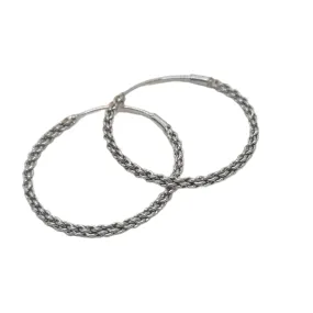 Woven Hoops medium